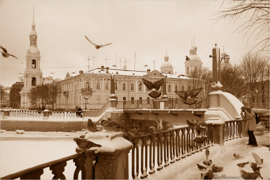 Зимний Петербург глазами фотографа MarinaAn.