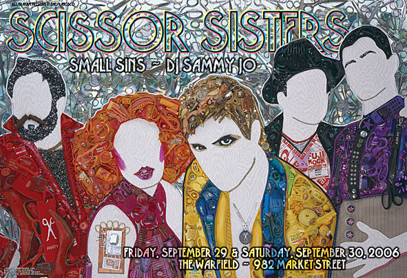 Концепт-постер Scissor Sisters