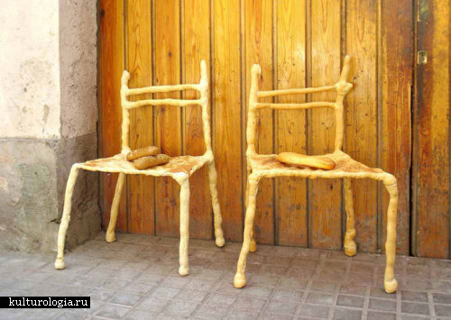 Мебель из хлеба «Panpaati»