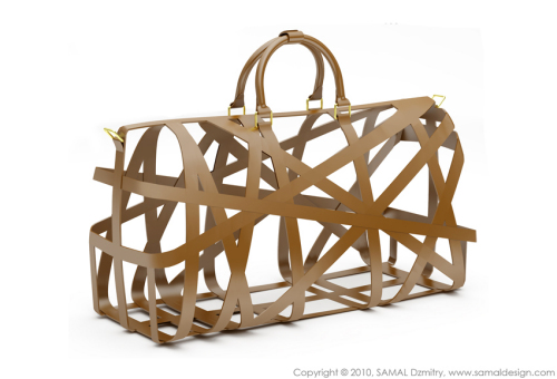 Дорожная сумка для Louis Vuitton, сделанная из кожи и золота. Dzmitry Samal  