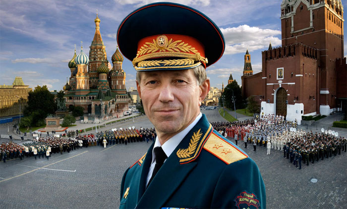 Музыкант и генерал Валерий Халилов.
