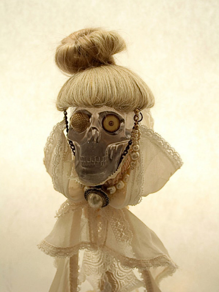 Коллекционная страшная steampunk-кукла Seiko Kato