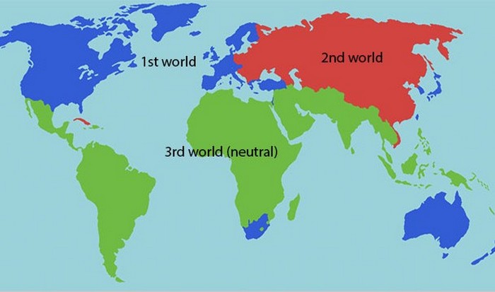 США, Западная Европа, Австралия - первый мир.  фото: list25.com