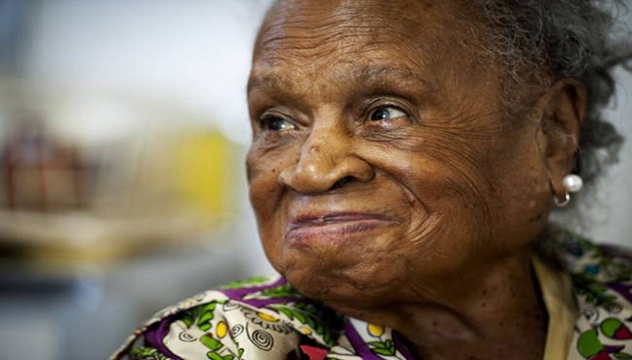 110-летняя Агнес Фентон.