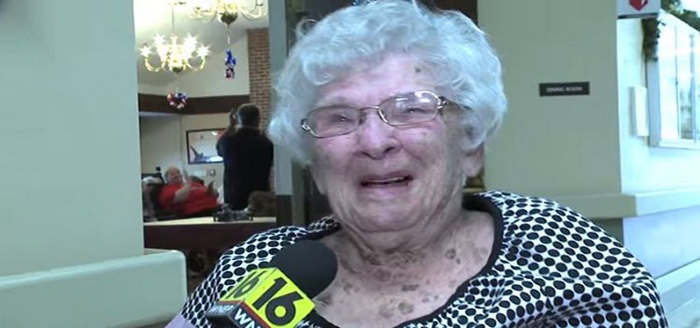 100-летняя Полин Спаньола.