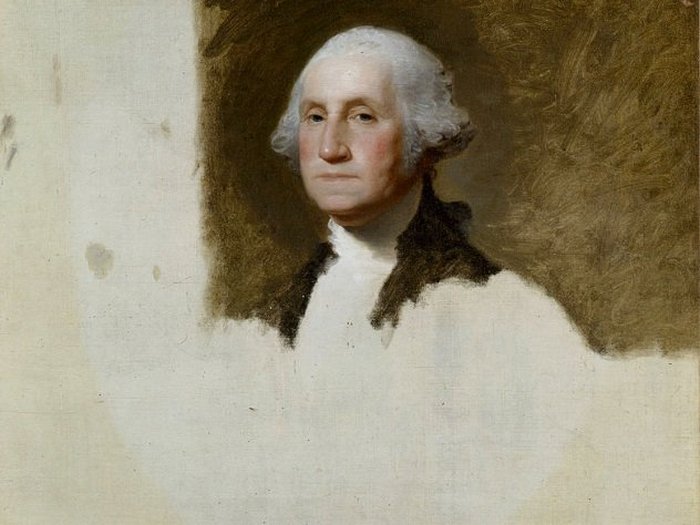 Портрет Джорджа Вашингтона. Гилберт Стюарт.