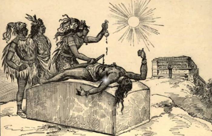 Жуткий ритуал ацтеков: людоедство. / Фото: theinfong.com