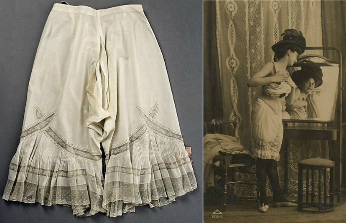 Панталоны - предтеча современного нижнего белья. 