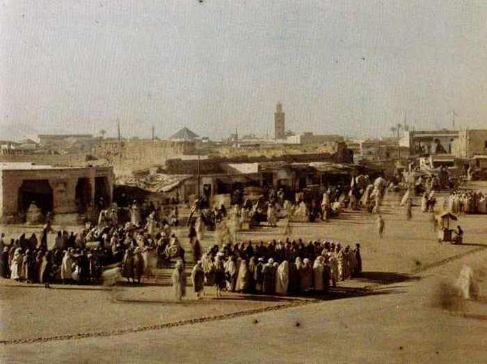 Площадь мертвых. Марракеш, Марокко, 18 июня 1926 