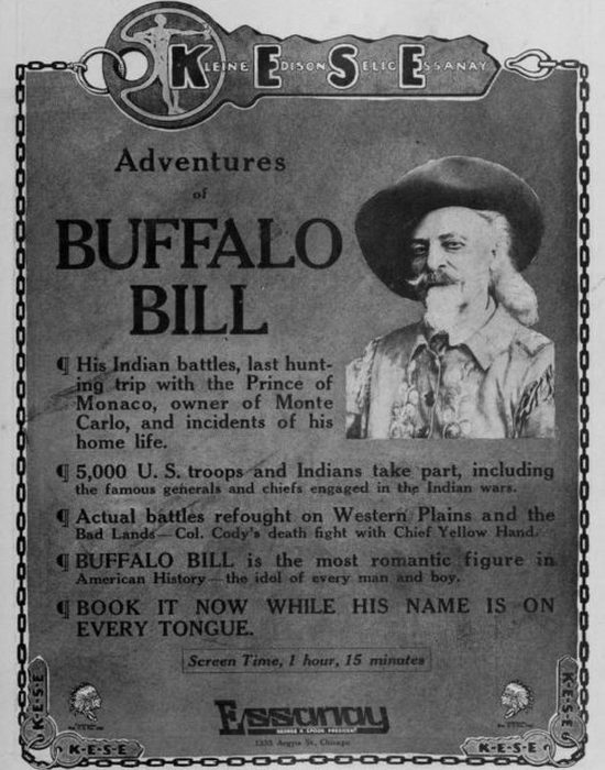 Приключения Буффало Билла, 1914 год.