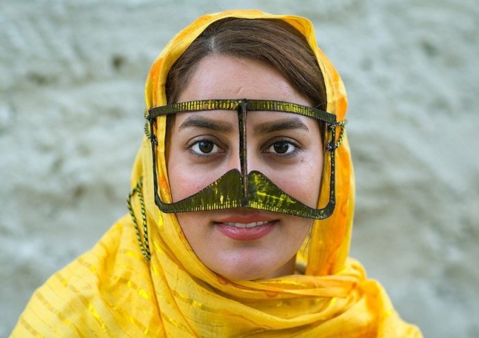 В Иране считают, что бурка - это красиво.