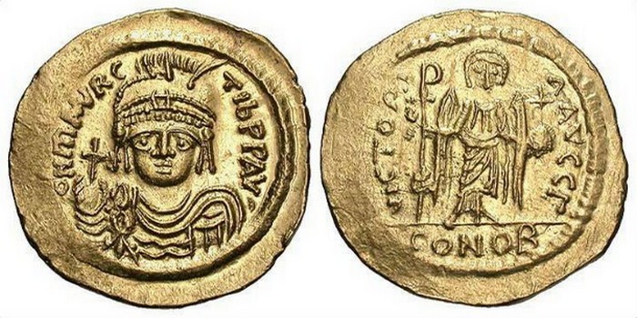 Византия при императоре Маврикии Тиберии.