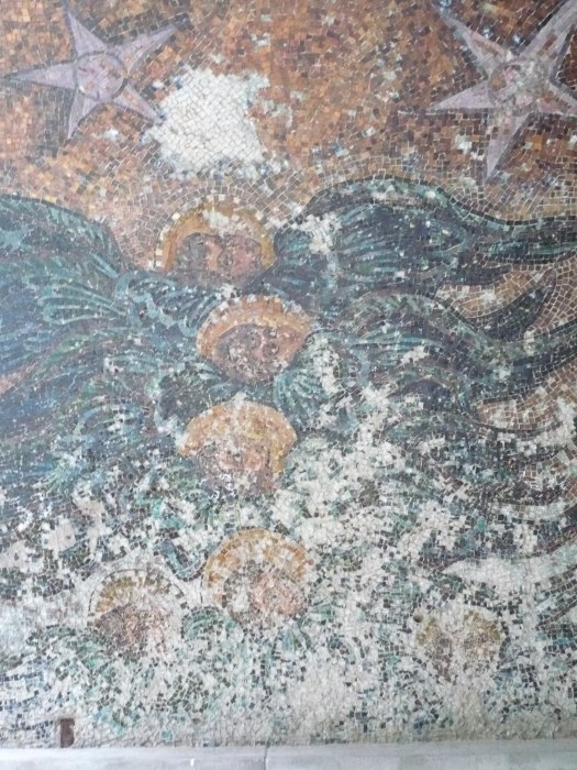 Усадьба Талашкино, фрагмент мозаики церкви св. Духа