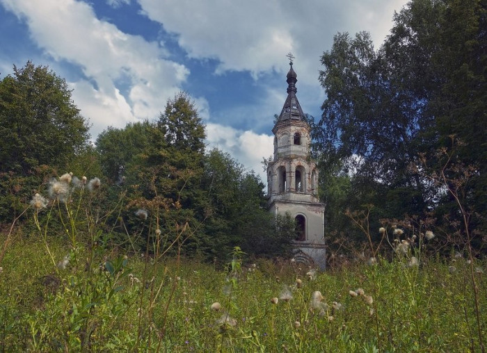 Церковь Спаса Нерукотворного Образа. Тверская область, август 2013.