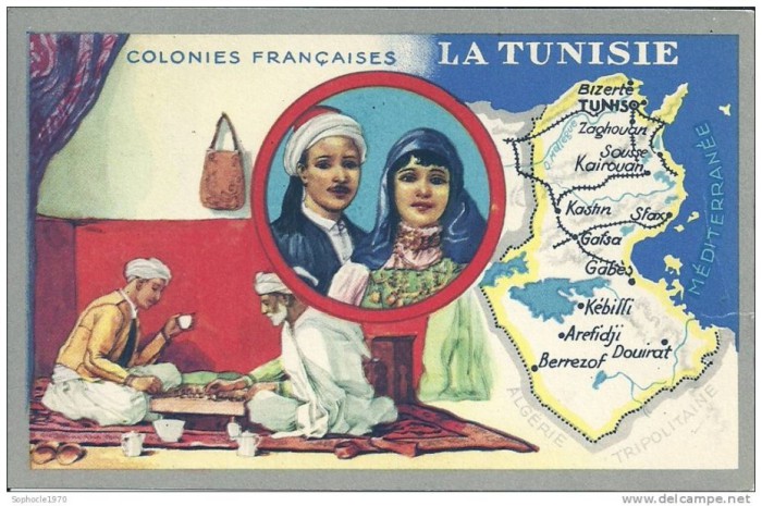 Колониальный Тунис.