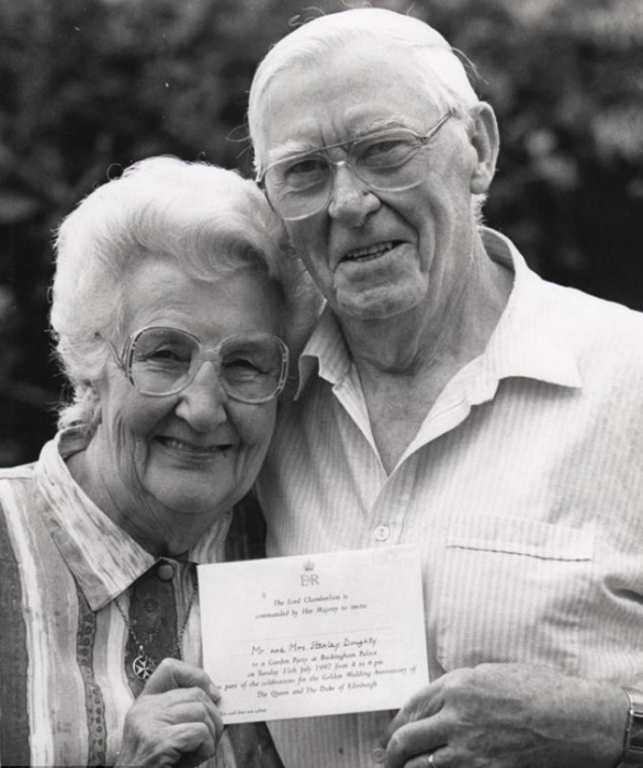Джордж и Дороти Доти - 68 лет вместе.
