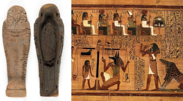 Самый маленький гроб времен древнего Египта.