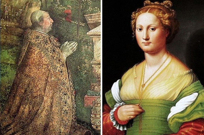 Папа Римский Александр VI Борджиа и Роза Ваноцци