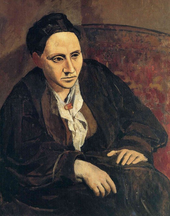 Фрагмент картины «Гертруда Стайн», худ. Пикассо. / Фото: novayagazeta.ru