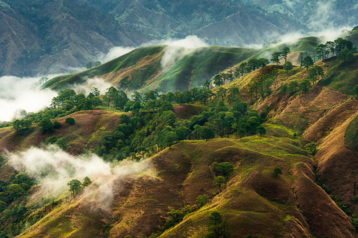 Величественные горы Кордильеры в филиппинской провинции Абра.