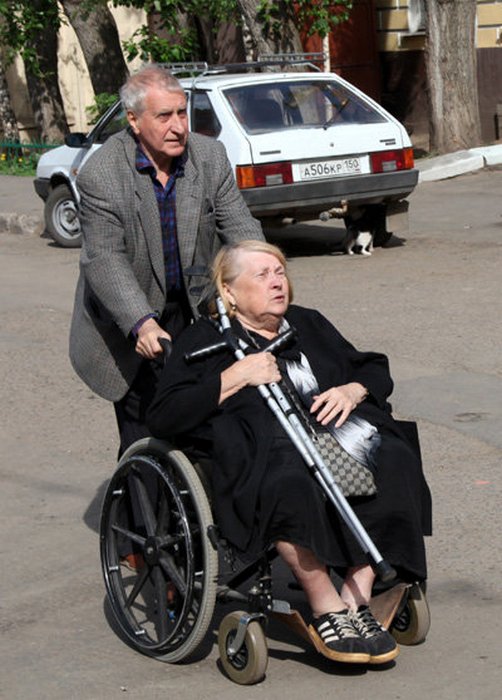 Людмила Иванова с мужем Валерием Митяевым.