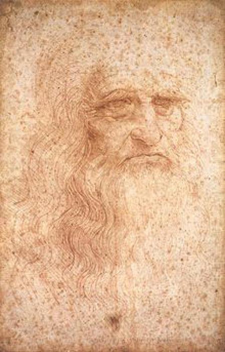 Автопортрет Леонардо Да Винчи.