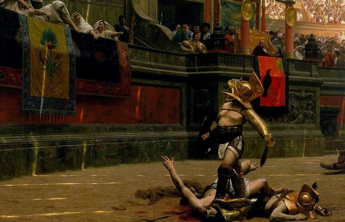 Добровольцы сражались в Колизее для развлечения римлян.