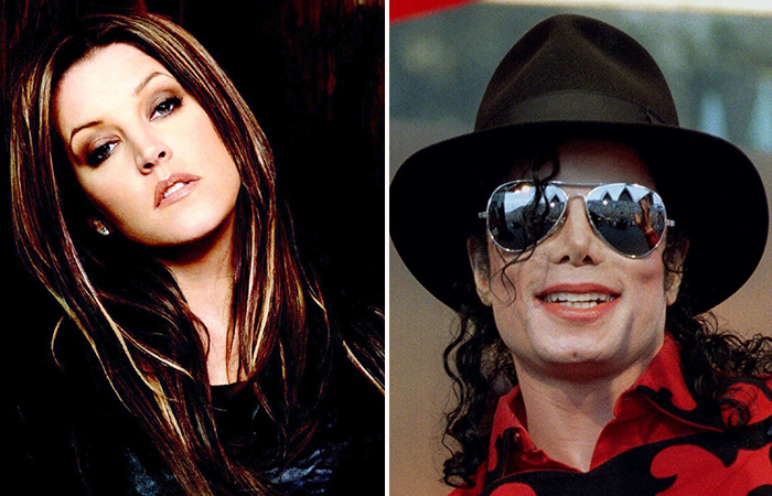 Майкл Джексон и Лиза Пресли.