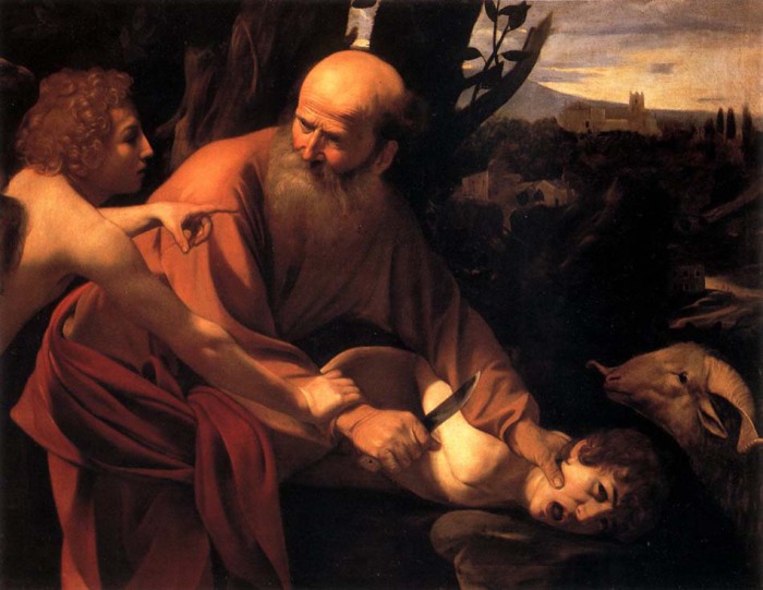 Микеланджело да Караваджо, Жертвоприношение Авраама.