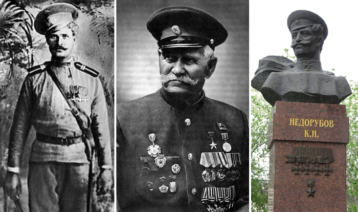 Константин Недорубов – единственный в мире казак, ставший полным Георгиевский кавалером и Героем Советского Союза.