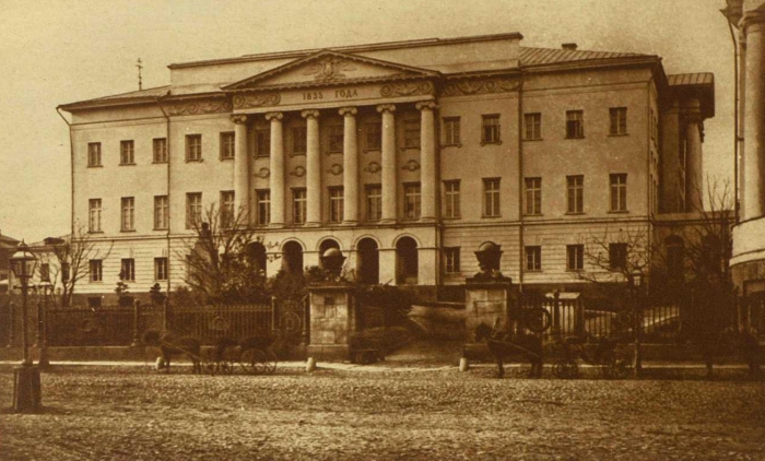 Новое здание Московского университета, 1920-е годы.