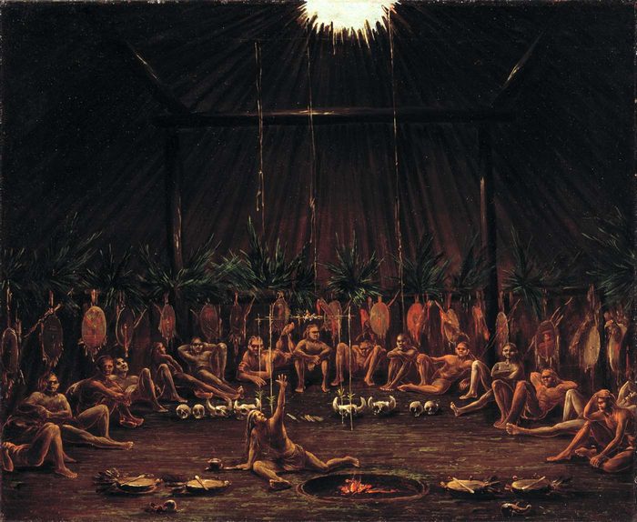 Мандан — церемония с пытками.