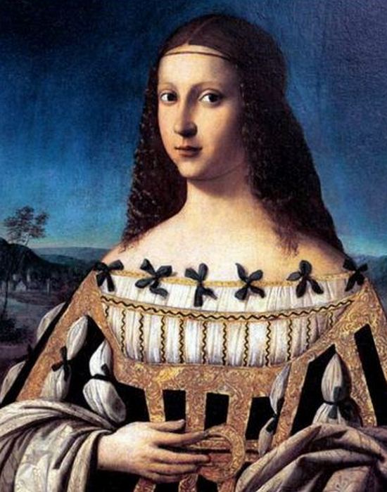 Портрет дамы работы Венето (вероятный портрет Лукреции Борджиа). / Фото: qguys.com