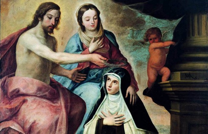 Святая Мария Магдалина Де`Пацци.