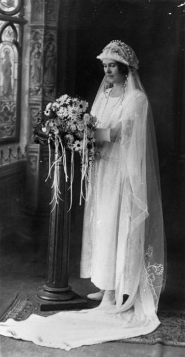 Мэй Доэрти в день ее свадьбы, 1924 год.