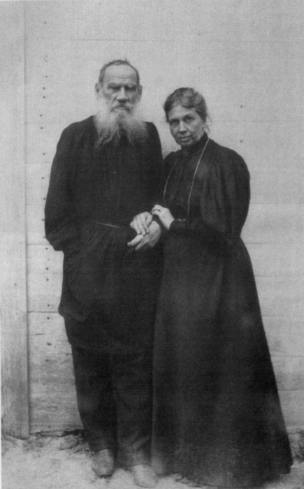 Лев Николаевич и Софья Андреевна. Ясная Поляна, 1895 г.