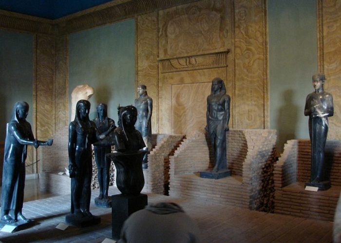 Музеи Ватикана: Григорианский Египетский музей».