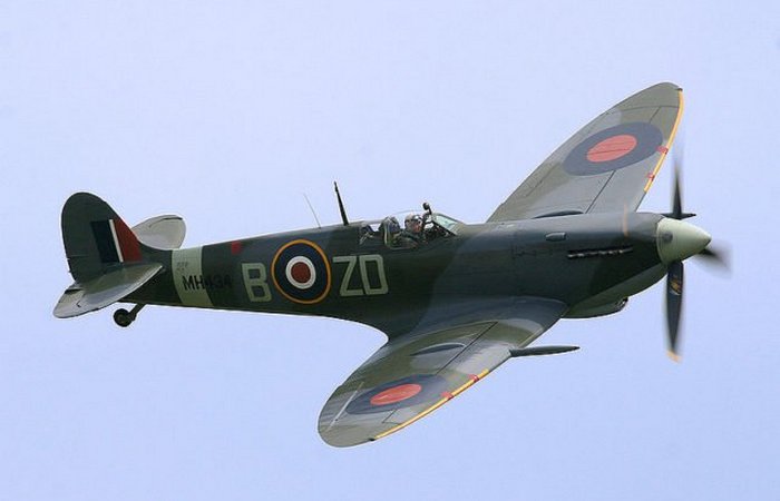 Британский Spitfire./фото: warhistoryonline.com