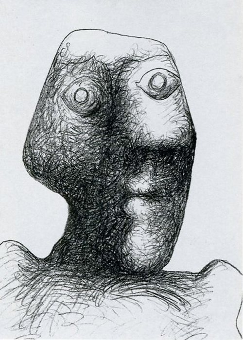 Автопортрет Пабло Пикассо, July 3, 1972 года.