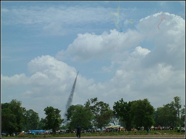 Праздник ракет в Таиланде