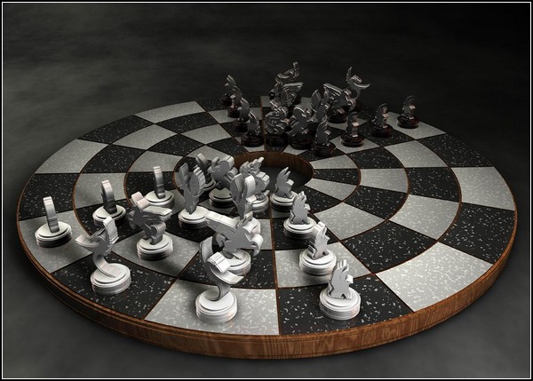 Шахматное поле зрения: обещанная круглая доска