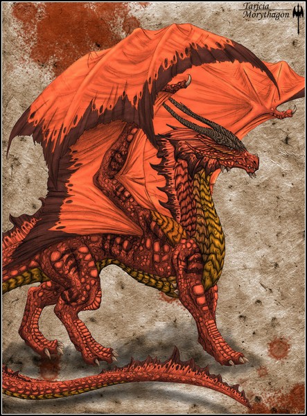 Средневековые драконы в фентезийном мире