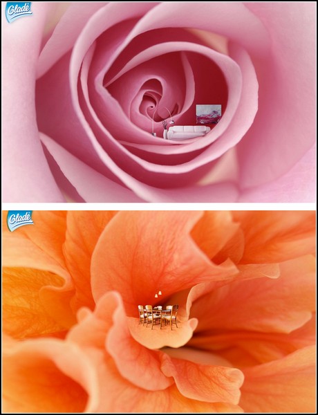 Реклама цветов и цветы в рекламе. Почувствуй себя пчелой