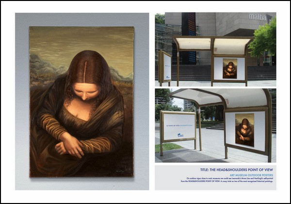 Улыбка Моны Лизы в рекламе: Head&Shoulders