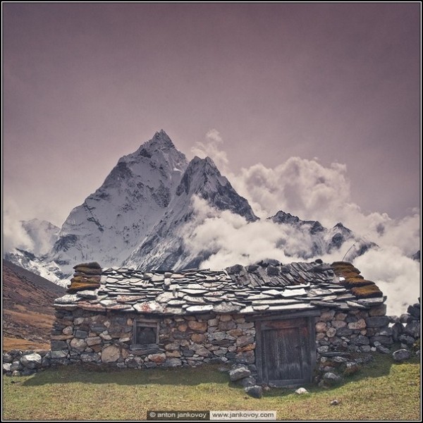 Таинственные Гималаи на горных пейзажах Антона Янкового