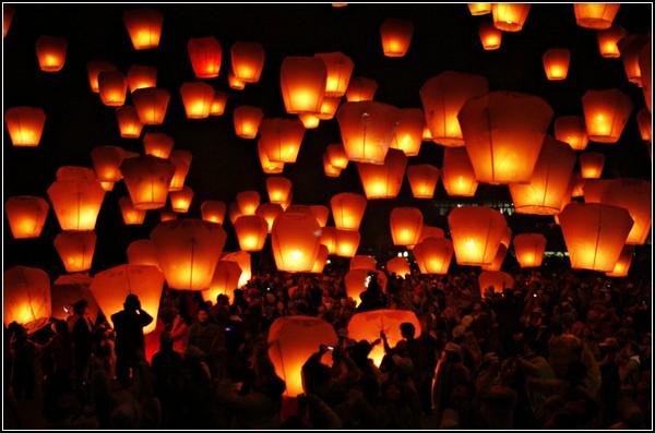 Праздник фонарей в Тайбэе