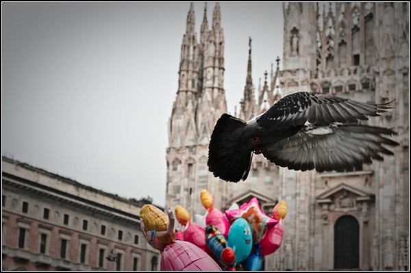Праздник клоунов в Милане: современный карнавал