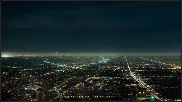 Огни ночного города: световая карта
