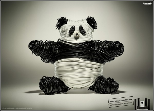 Панда, затаившаяся в рекламе: беспроводной домашний кинотеатр