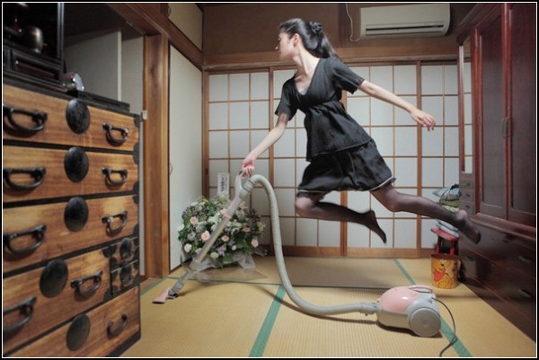 Фото в прыжке Hayashi Natsumi